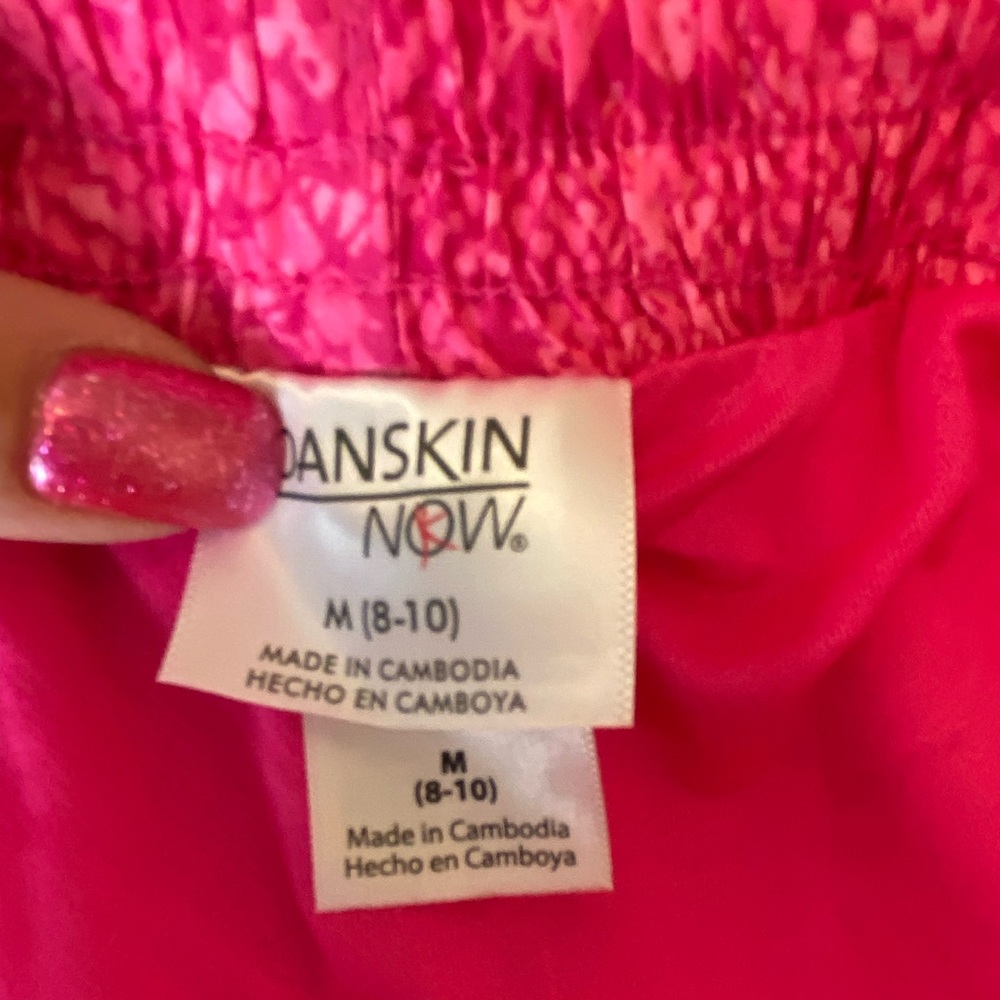 Danskin Now Pink Running Shorts with Liner - Picture 4 of 4